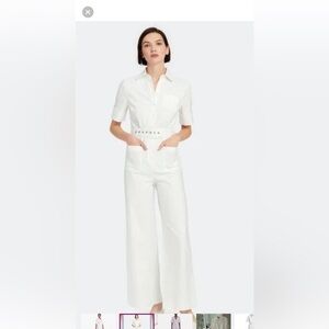 Staud linen jumpsuit